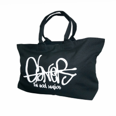Heavy Canvas Zip Logo Tote Bag
