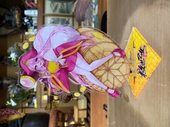 七福神 アクリルスタンド（両面＆台座印刷）　15センチ　大黒天『宝財椿』