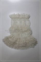 金ラメチュール刺繍スヌード