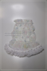 roseモチーフスヌード（白）