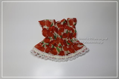 小型犬用・チューリップスヌード（橙）