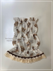 ニットなくまさんスヌード・ミルキー