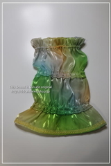 オーロラグラデーション（グリンレモン系）