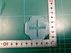 30「＋×」プレートモールド