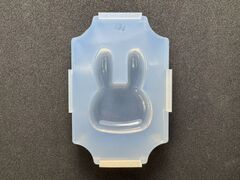 「ぷっくりウサギ」レジン用モールド