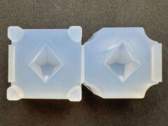 20「双六角錐ペンデュラムD」レジン用モールド・