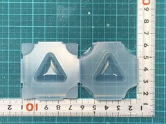 30「ぷっくり三角」レジン用モールド