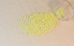 蓄光粒　｢ライトイエロー｣3g