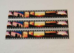 フィルムシート　写真(レッド)