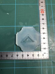 25「三角定規(二等辺三角形)」レジン用モールド 