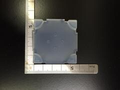 20円形プレート用 4穴「φ3凹」パーツモールド