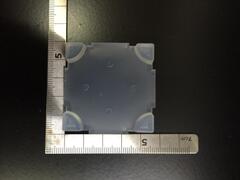 30円形プレート用 4穴「φ3凹」パーツモールド