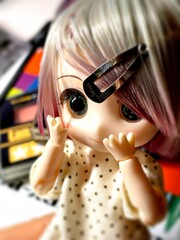 「虹彩大ドールアイ」レジン用モールド・