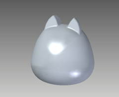 20「猫ダルマ」レジン用モールド・