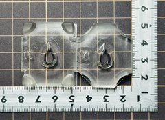 超高強度シリコン「14ドロップカット」レジン用モールド