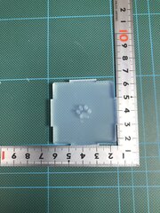 「プレート穴あけ　肉球」レジン用モールド