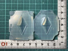 「ひらぺたダイヤ」レジン用モールド