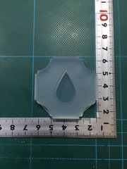 「プレート雫」レジン用モールド