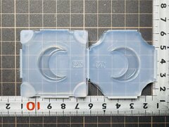 25「ぷっくり三日月C」レジン用モールド