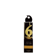 ゴールドキャンドル　6番　HBC-006