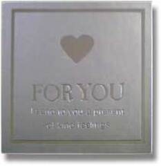 GK-114　ギフトシール　FOR YOU 銀