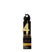 ゴールドキャンドル　4番　HBC-004