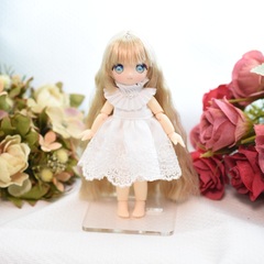 ★専用★　　オビツ11　レインボー オビツ11サイズ kuloft様 フラワードレス レインボー - DOLLCE