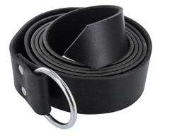 【レンタル商品】 中世 レザー製 ベルト 黒