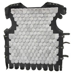 中世 20ゲージスチール製 15世紀 スチールプレート スケールアーマー