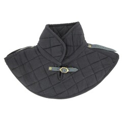 コットン製 アーマーパッドカラー 黒