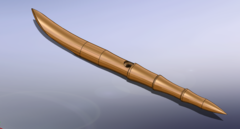 矢野工房作 特殊 岬銛 手甲弾ライト 5本売り