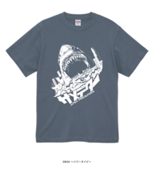 塩分控えめ『サメデター』Tシャツ【送料込】
