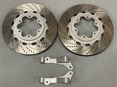 ハイエース用ビッグローター＋キャリパーサポートセット