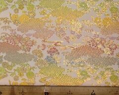 布「雲に花」京都西陣織