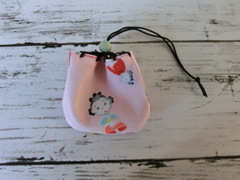 ＊プチ巾着・ポチ袋・帯飾り・にほひ袋＊サザエさん＊古布・昭和レトロ