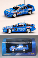 美品 ミニカー スーパーGT JGTC コレクターズクラブ 1/64 BOXセット T64-051-95JGTC36 1/64 Toyota Supra GT JGTC 1995 With truck