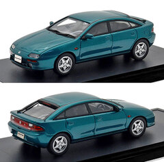 Mazda Lantis ミニカー1/87 スパークルグリーン　箱付き MAZDA LANTIS Type R 2000 (1995) スパークルグリーンメタリック