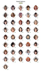  Jarlietドール ヘッド単体 