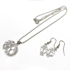 バッキーボール・ペンダント&ピアス