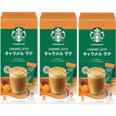 ネスレ スターバックス® プレミアムミックス キャラメル ラテ スティックコーヒー 4P ×3箱