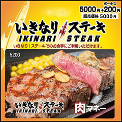 肉マネーギフトカード（5,200円）