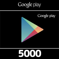【価格破壊セール】Google Playコード（5000円）
