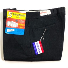 60s DEAD STOCK BLACK COTTON WHIP. WORK PANTSの商品一覧 | 古着屋