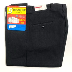 60s DEAD STOCK BLACK COTTON WHIP. WORK PANTSの商品一覧