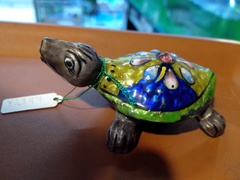 石製 亀と貝の彫刻 大 楽天市場】 Edge Sea Turtle 幅59.5x奥行20.5x31(cm) 海亀亀