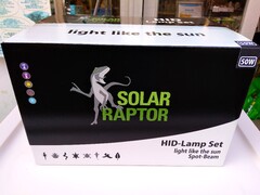 お取寄せ3〜4日】ゼンスイソーラーラプター HIDランプ 50W(セット