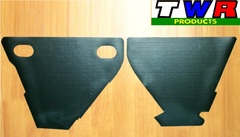 XR250R ME08 エアクリーナーボックス 専用 カーボングラフィック プロテクト デカール セット