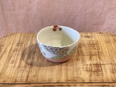 コドモ豆鉢（緋色）　23-5-11