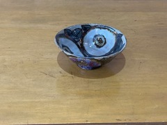 椿絵飯碗（内シロ）　24-8-31