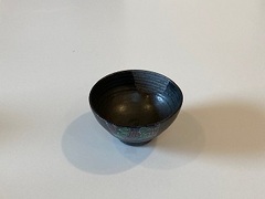 色絵飯碗　22-10-24